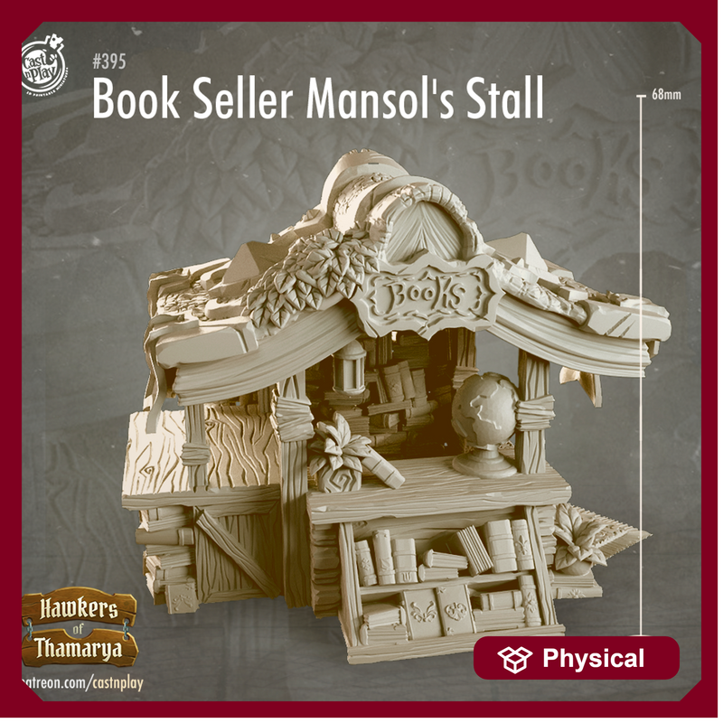 Book Seller Mansol's Stall