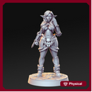 Itaka- Female Monk - 32mm - DnD
