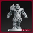 01 Orc Line Fantasy Football 32mm