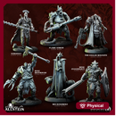 Dieselpunk Squadron Commanders | Bestiarum | Trench Crusade DnD Miniatures