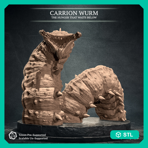 Carrion Wurm, The Hunger That Waits Below - Only-Games