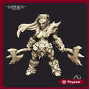 Hildara Bloodrage - Dwarf Berserk Heroine (AMAZONS! Kickstarter)