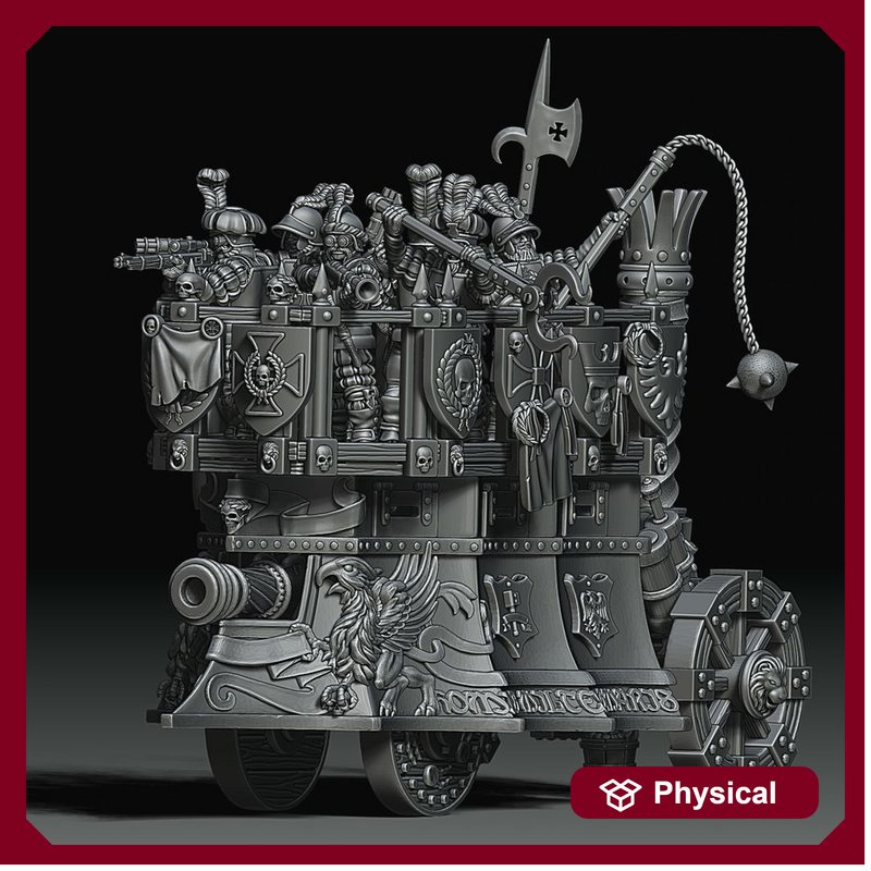 Empire Steam Tank - Von Zeppel - Conversion Kit - 28/32mm