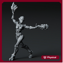 Caster Warforged - Flame Effect