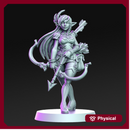 Elaina -  Female Elf Archer - 32mm - DnD -