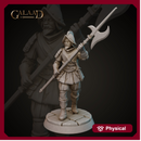 Knight conquistador with spear