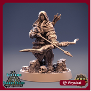 Rogue Assassin  Ranger Sharpshooter Longbow Expert | 28mm, 32mm, 75mm Scale Resin Miniature | Dungeons and Dragons | Daybreak  Miniatures - Only-Games