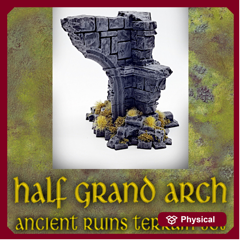 Half Grand Arch: Ancient Ruins Terrain Set