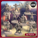 Realm of Eros Army Bundle (10 miniatures)- 3D Printable Miniatures – STL file