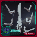 Neutral Chainsword set 4