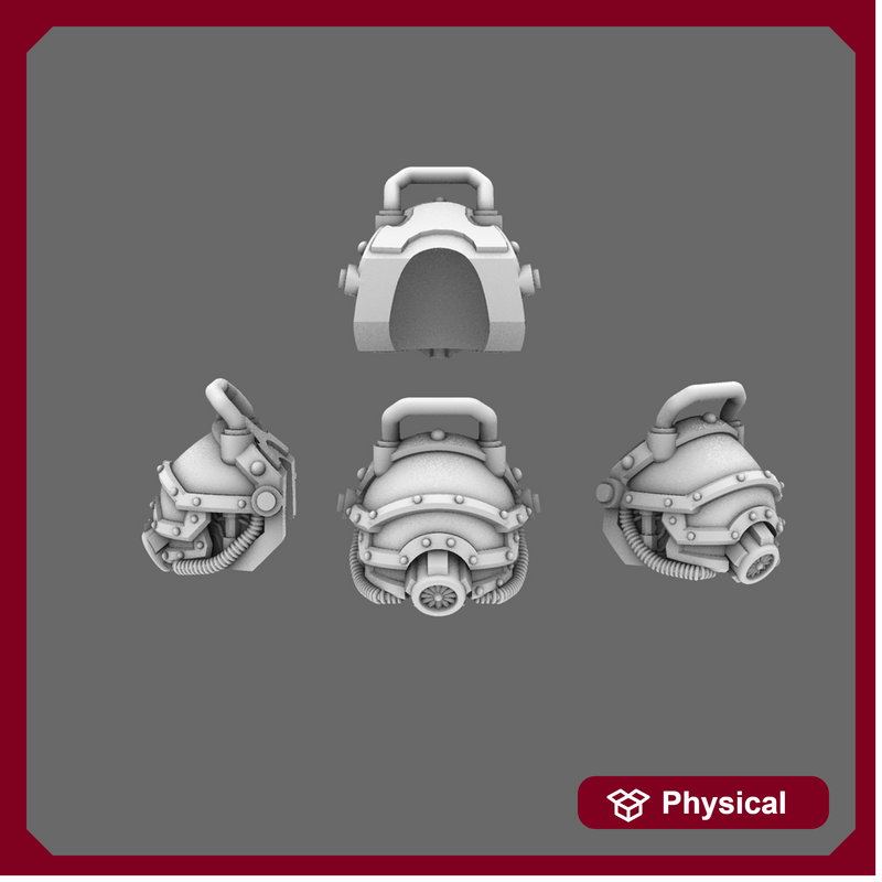 Space Knight V1 Exterminator Shoulder Pads Type B X 10