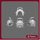 Space Knight V1 Exterminator Shoulder Pads Type B X 10