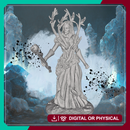 Dryad 2 - Forest Spirit Fantasy Miniature STL, DnD & Wargaming