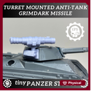 Anti-tank Grimdark Missile (ATGM) for Transport Turrets
