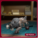 Wolf Running  - TytanTroll Miniatures - DnD - Fantasy