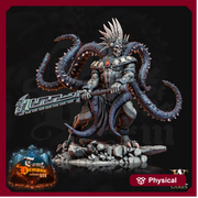 Greater Devil, Demon Resin Miniature | 28mm,32mm Scales (40mm, 50mm, 65mm, 75mm BASE Sizes) |  D&D 5e Nine Hells | Dungeons and Dragons | - Only-Games