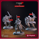Human Paladins - Dungeon Guild - CastNPlay - Terrain Wargaming D&D DnD 28mm 32mm 40mm 54mm