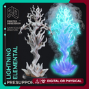 Lightning Elemental - Frankensteins Lab - PRESUPPORTED - 32mm Scale