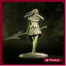 Saunja Swamp Prowler – Huntress 32mm Miniature (Swamp Grazzers)