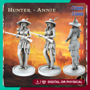 Hunter Riflewoman Annie - Hunter Riflewoman - 75mm + 35mm Scale