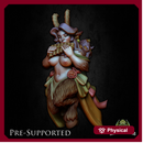 [NSFW] Cybel The Satyr [PRE-SUPPORTED] 32mm Female Druid Bard