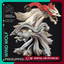 Wind Fox - Elemental Familar - PRESUPPORTED - 32mm scale