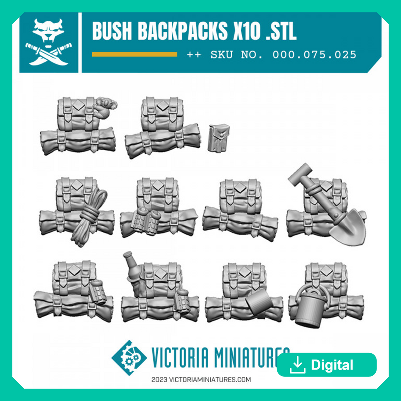 Bush backpacks x10 - Only-Games
