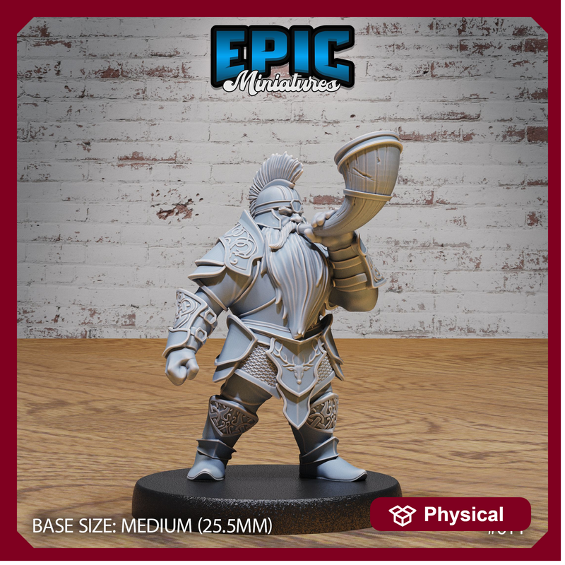 Dwarf Army Horn - Only-Games