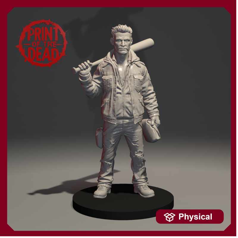 Print of the Dead - Drop 004 - Dean Carter - Printed in Grey Resin