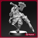 Orny - Dwarf Berseker - 32mm - DnD -