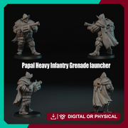 Papal Heavy Infantry grenade Launcher - Only-Games