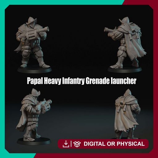 Papal Heavy Infantry grenade Launcher - Only-Games