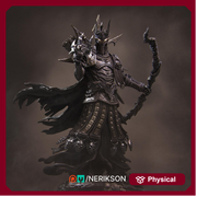 Death Knight Sharpshooter Undead Monster Unpainted Miniature | 28mm,32mm,54mm,75mm, 100mm, 140mm Scales | D&D 5E Pathfinder | NERIKSON - Only-Games