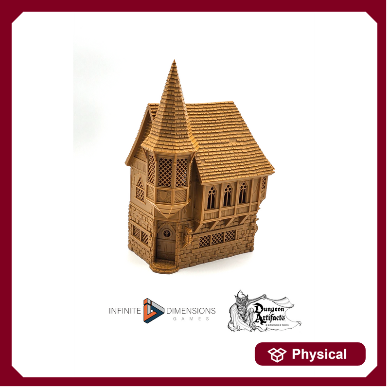 Abbot's House 28mm 32mm Wightwood Abbey Wargaming Terrain D&D DnD