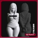 Sub Series 02a - Undressed & Bound Female Prisoner Slave
