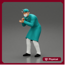 Surgeon doctor sitting in Hospital