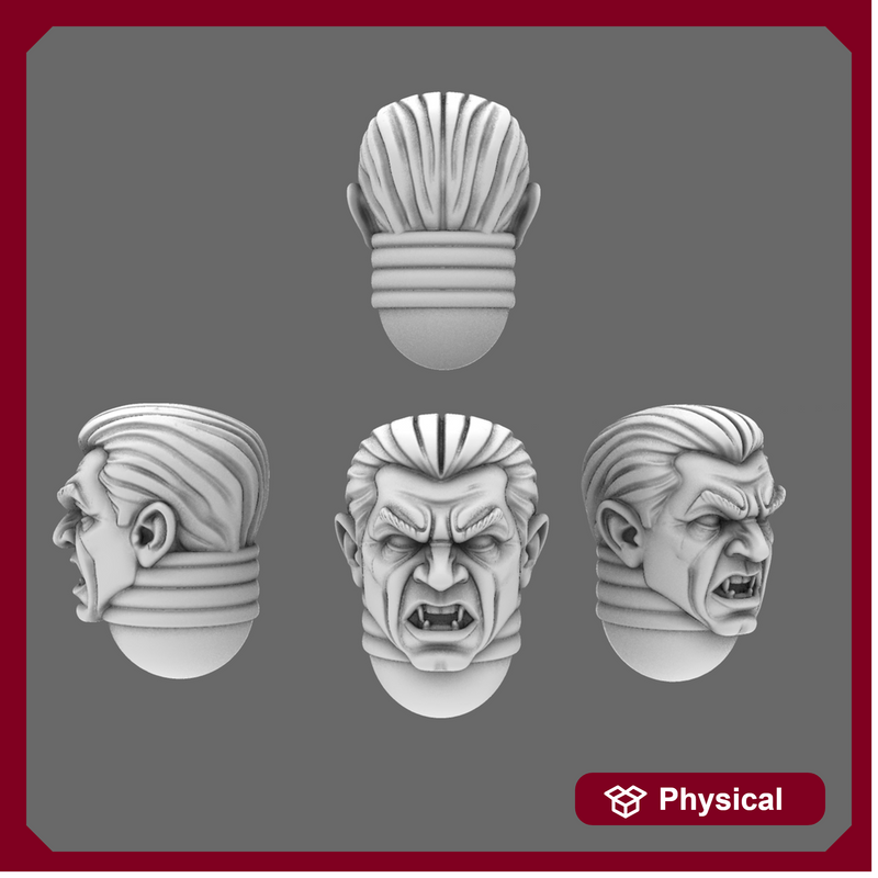 Pumpkin Lords V10K Monster Squad Heads x5