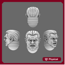 Pumpkin Lords V10K Monster Squad Heads x5