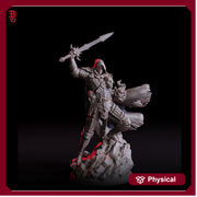 Fighter Eldritch Knight, Rogue Arcane Trickster PC / NPC  | 28mm,32mm,54mm75mm,100mm Scales | D&D 5e Pathfinder Figurine | Flesh of Gods - Only-Games