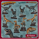 Blazetalon and Emberslash - Velociraptors - 54mm