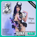 Hana Bunny Pin-Up - 75mm and 120mm - STL only