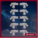 White Fangs Hunters Flamer Pistols Set x10