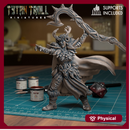 Druid Staff 03 - TytanTroll Miniatures - DnD - Fantasy