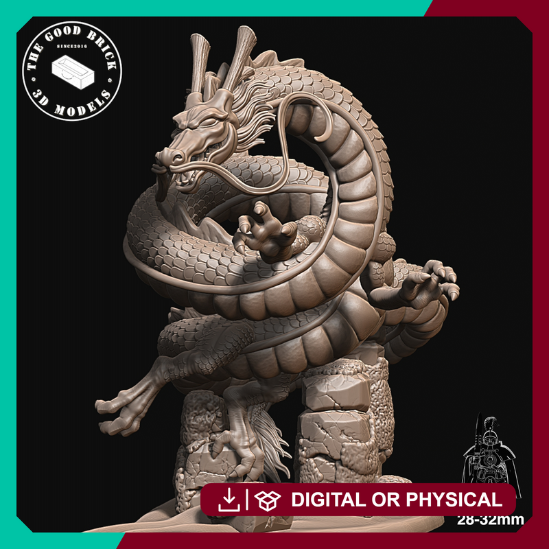 Shen-Long - Shenron - The Jade Empire - 28/32mm