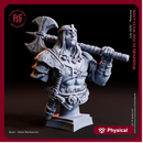 Human Barbarian - Bust