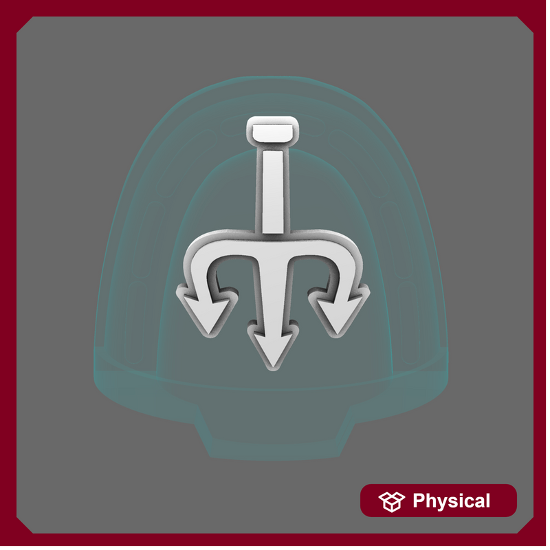 Star Tridents V10B Shoulder Symbols X 60