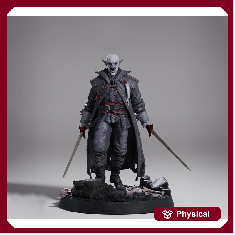 Vampire Lord, Nosferatu Vampire | Miniature UNPAINTED 5 Sizes Scale | Undead Dungeons & Dragons 5e  | Pathfinder - Only-Games