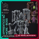 Apprentice no more - Boss Monster - PRESUPPORTED - 32mm scale