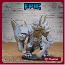 Triceratops Folk Warrior