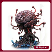 Brain Horror Miniature | Eldritch Aberration | Medium Large Huge Gargantuan Resin Figure - Only-Games